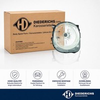 Hauptscheinwerfer Links Diederichs 2660081 FÜR Jeep Frontscheinwerfer Frontlicht