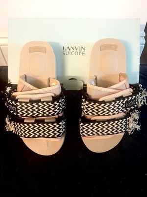 Lanvin SUICOKE X LANVIN SANDALS WOMEN Pink Size 8