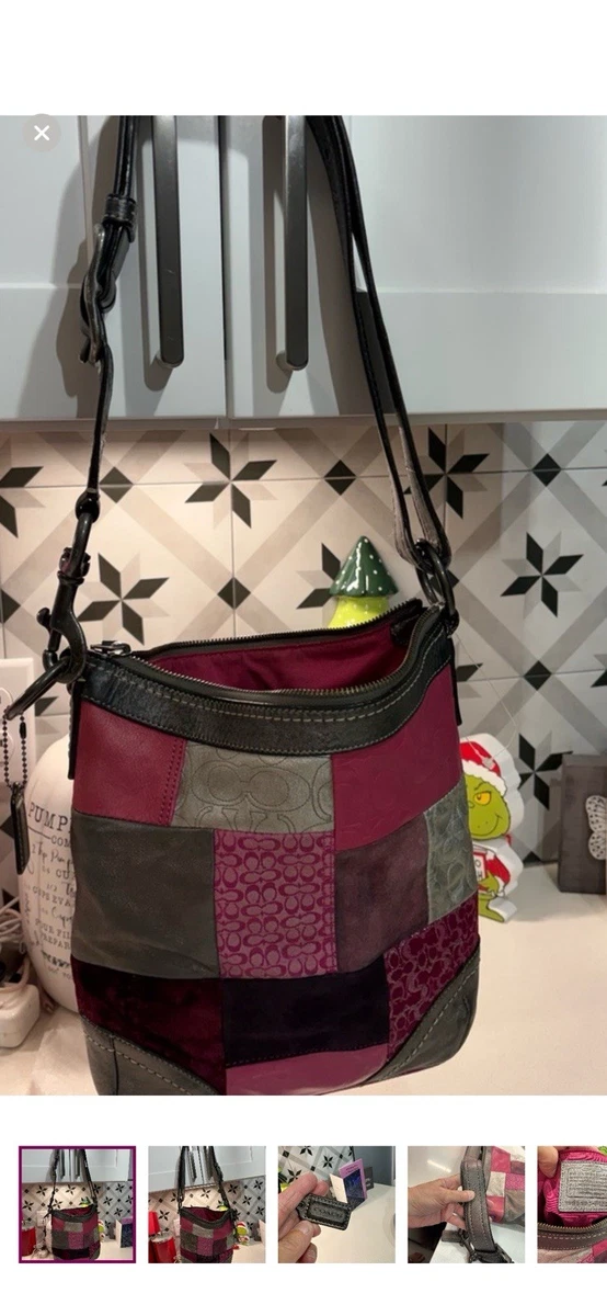 Coach Patchwork Shoulder Bag Large Bags & Handbags for Women for