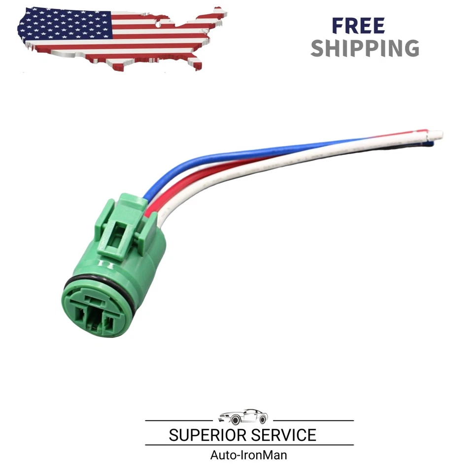 For Chevy Suzuki Toyota Alternator Repair Plug Harness 3 Wire Pin Connector USA Foto 3 de 4