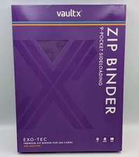 Vaultx 9 Pocket SV6 Edition Scarlet & Violet Twilight Masquerade Zip Binder New