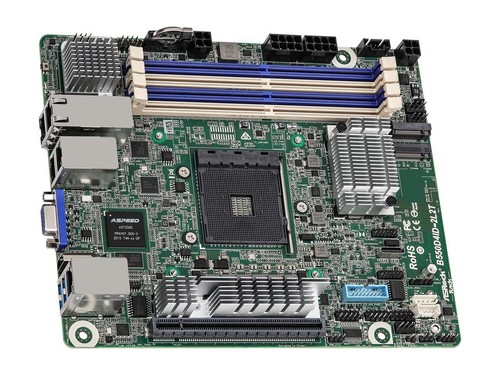 Asrock 257050 Mb B550d4id-2l2t Am4 Pga1331 B550 Max32gb Ddr4 Deep Mini-itx - Picture 3 of 5