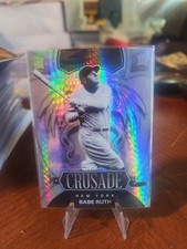 2023 Panini Chronicles - Crusade Babe Ruth #6 Hyper Prizm /75