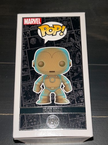 Funko POP! Marvel 80 Años: Pátina Iron Man - Objetivo Excl 498 Figura Vinilo - Imagen 2 de 5