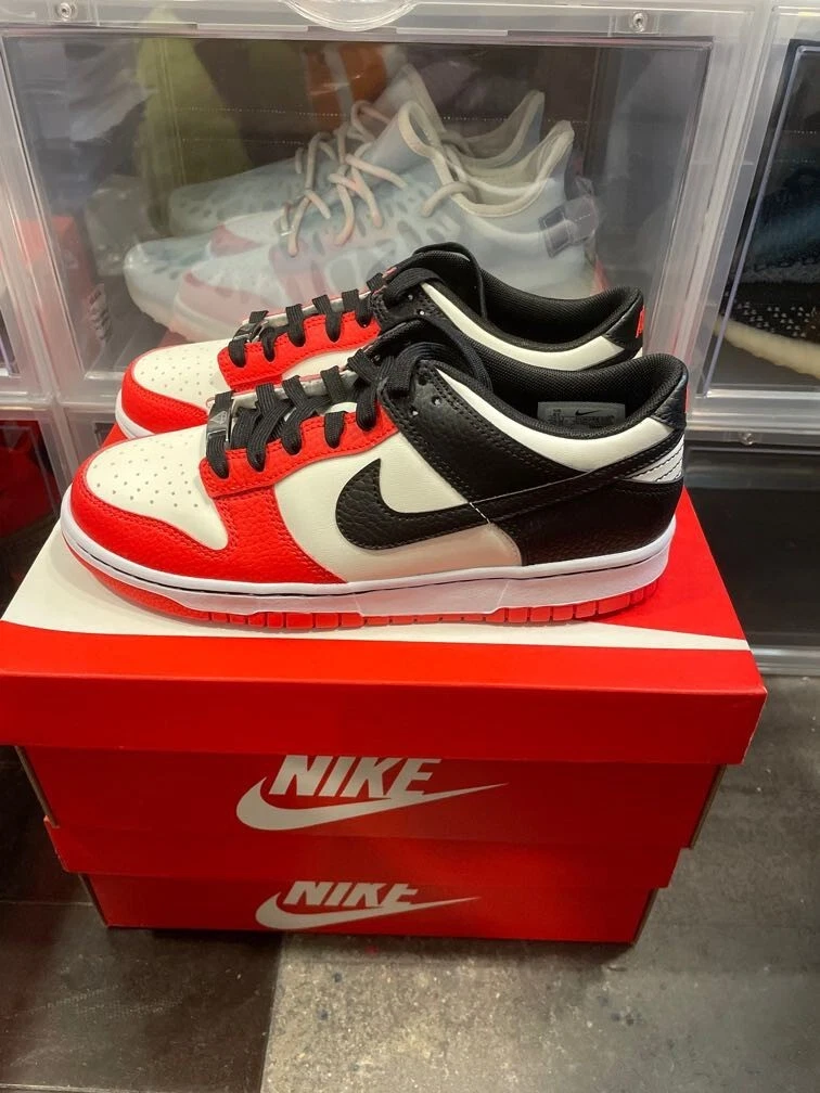 Nike Dunk Low EMB x NBA 75th Anniversary Chicago (GS) UK3.5 | eBay