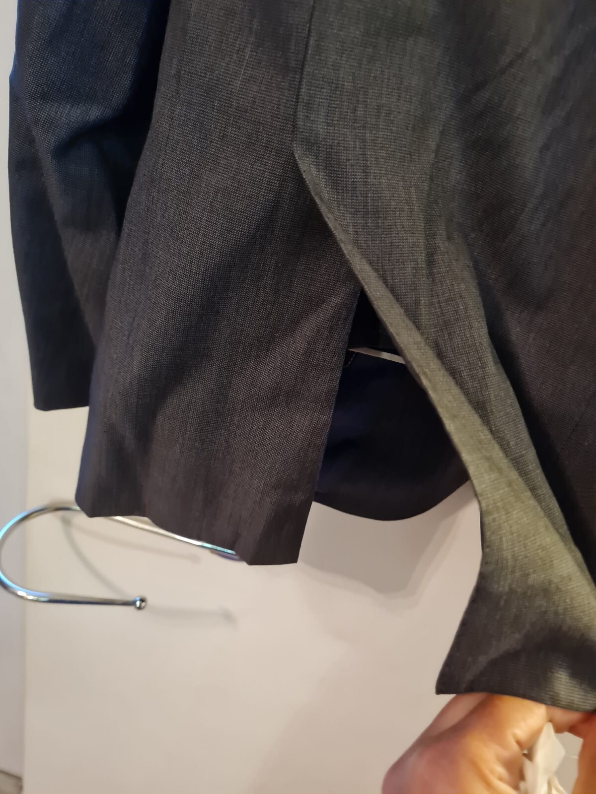 Set 2 pezzi uomo M&S Saville Fila Alfred marrone pura lana fine peggiorata grigio 42 36