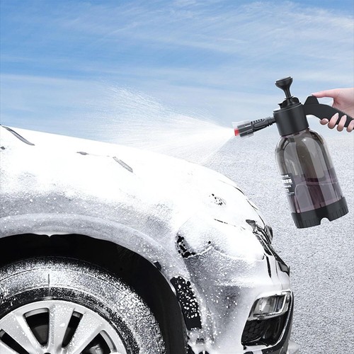 ROTATING DOUBLE BRUSH HEAD TELESCOPIC CAR CLEANING BRUSH MICROFIBER MOP WASH KIT - Picture 34 of 36