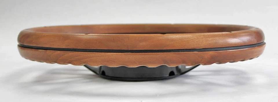 64-66 Oldsmobile F85 442 Cutlass 98 13 1/2" 4 radios madera sobre volante negro Foto 4 de 4