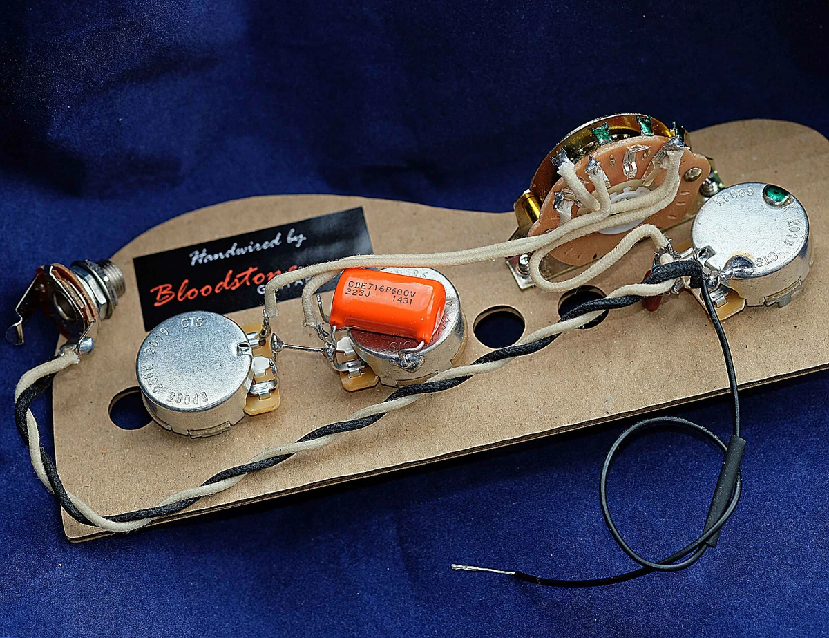 Fender strat wiring sale kit