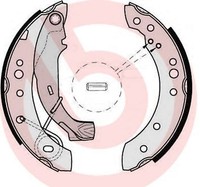 Brembo S 61 526 Bremsbackensatz FüR CitroËN Dacia Peugeot Renault