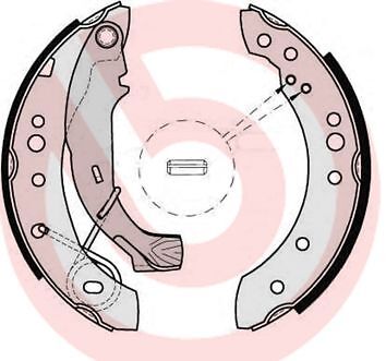 Brembo S 61 526 Bremsbackensatz FüR CitroËN Dacia Peugeot Renault-image