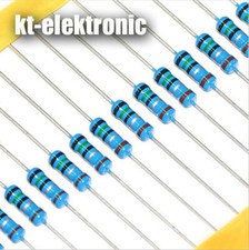 50 St&uuml;ck 10-KOHM (10K) 1/4W (0,25W) 1% Metallfilm Widerstand Widerst&auml;nde