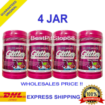 4 X Phyto Gluta White Glitter L-Glutathione Plus Skin Lightening Spots  Dullness | eBay