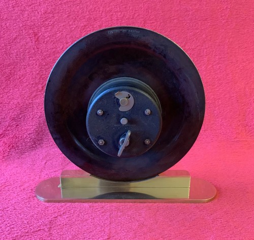 Vintage Large Smiths Desk Mantel Brass Clock - Picture 5 of 8