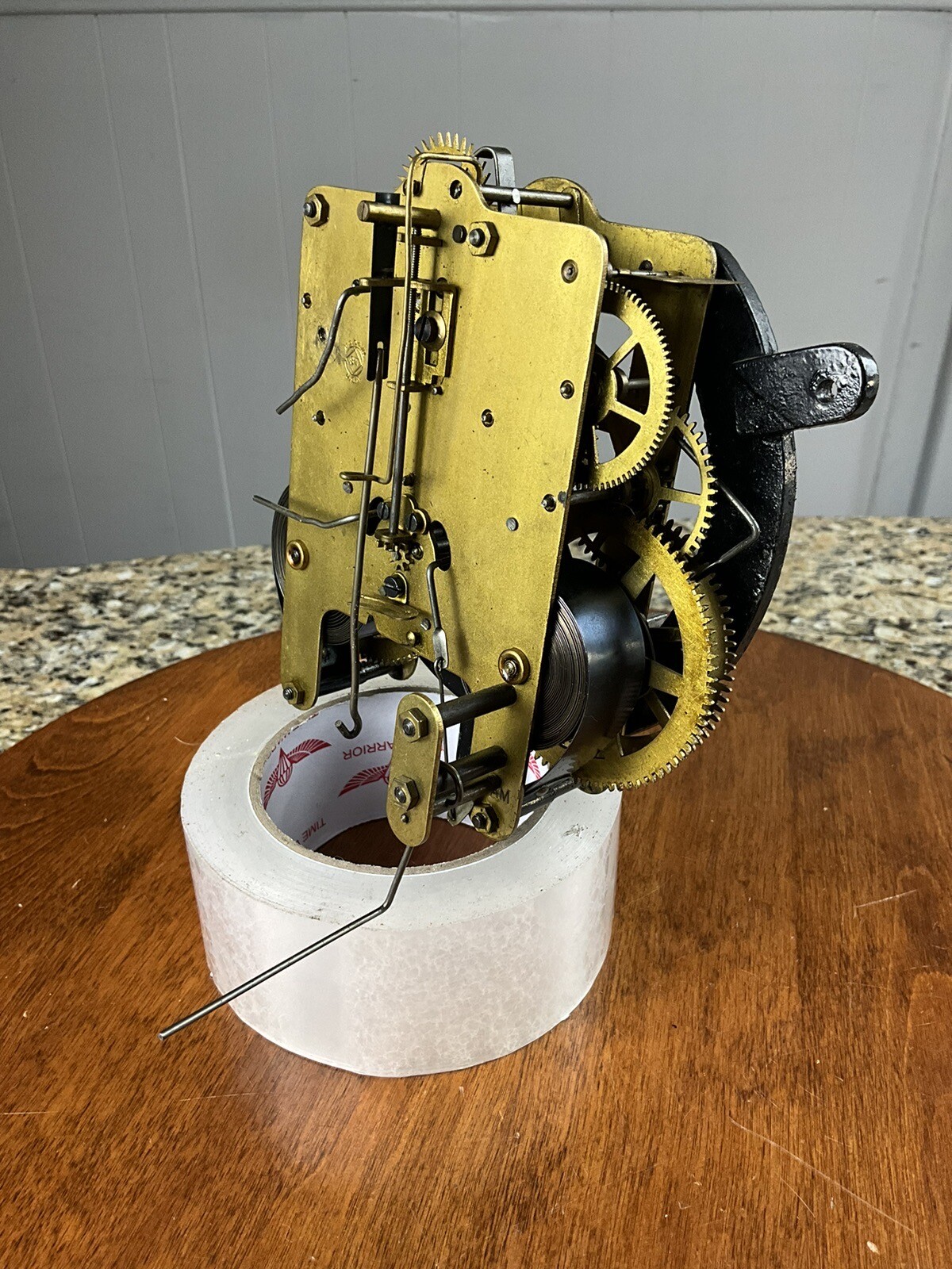 Seth Thomas Sonora Chimes Mantel Clock Upper Movement eBay