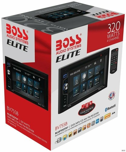Boss BV755B Double DIN Bluetooth DVD/CD Car Stereo Receiver with Backup Camera - Picture 8 of 8