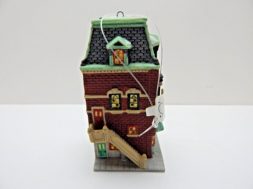 Dept 56 Classic Ornament Christmas in the City Dorthy's Dress Shop 98770 Lit Orn - Picture 5 of 12
