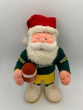 STUFFINS 1997 Green Bay PACKERS SANTA 14" Christmas Plush Vintage Holiday