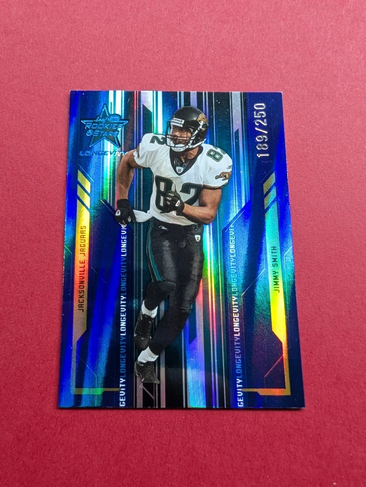2005 Leaf Rookies & Stars Longevity Blue /150 Jimmy Smith #47 - Image 2 of 4