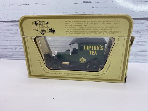 Matchbox - 1927 Talbot Van Lipton's Tea Made in England Green 3.75” Boxed - Picture 6 of 10