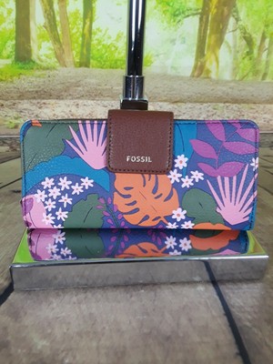 fossil madison clutch wallet