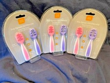 NUM NUM Pre-Spoon GOOtensils - Rosebud Frosty Lilac 3/2 PACK 6 SPOONS IN ALL