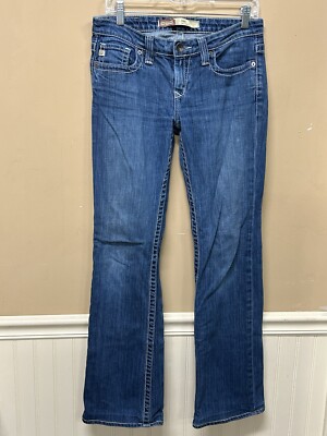 Big Star Jeans Womens 28L Remy Low Rise Fit Bootcut Jeans