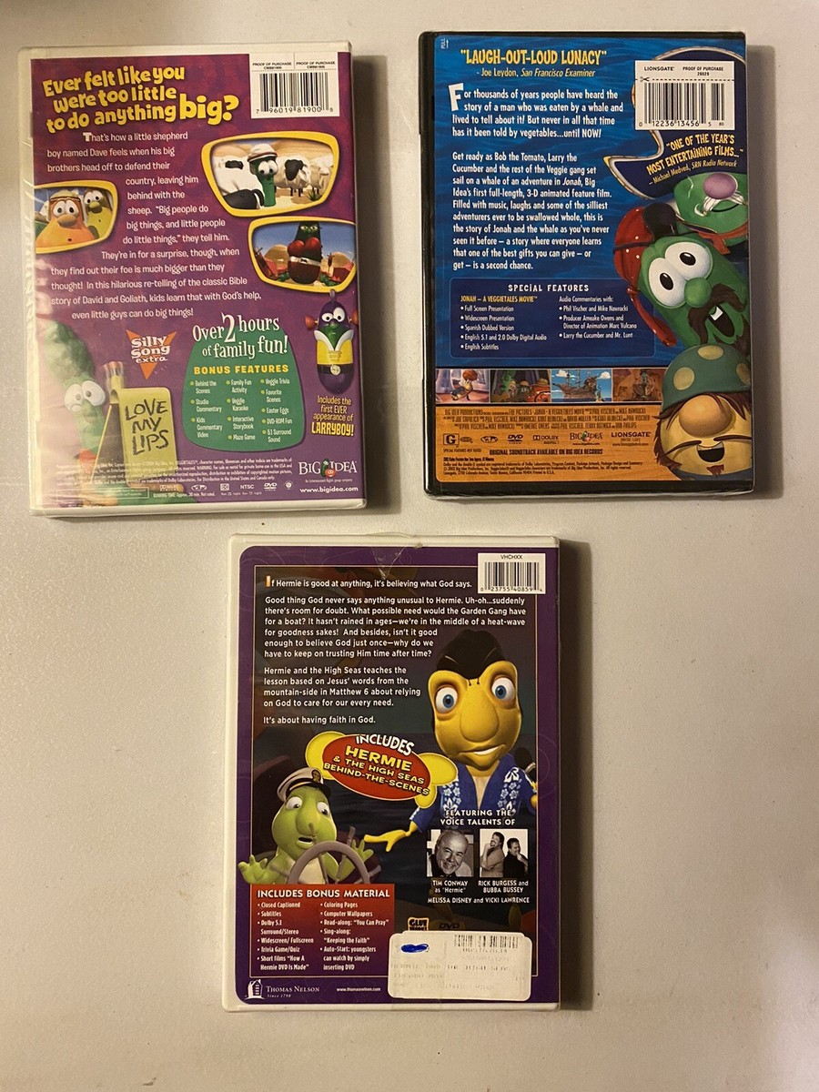 VeggieTales - Dave and The Giant Pickle DVD Eb10 for sale online