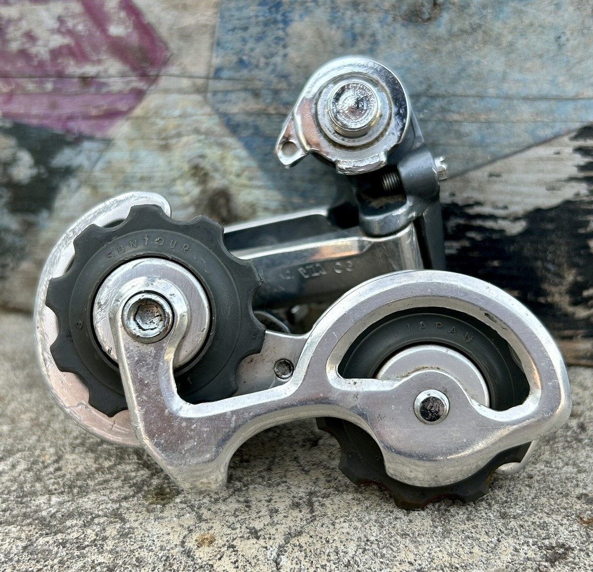 Suntour Sprint 9000 Rear Derailleur Vintage Bike 1980s 6 7 Speed