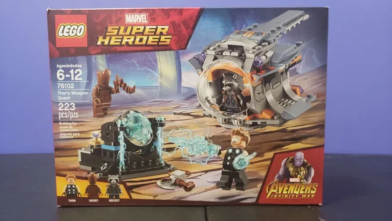 Lego Marvel Thor's Weapon Quest 76102