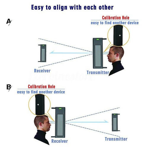 Solar Wireless Driveway Alert Alarm System Motion Sensor Home Security 1KM IP66 - Picture 6 of 13