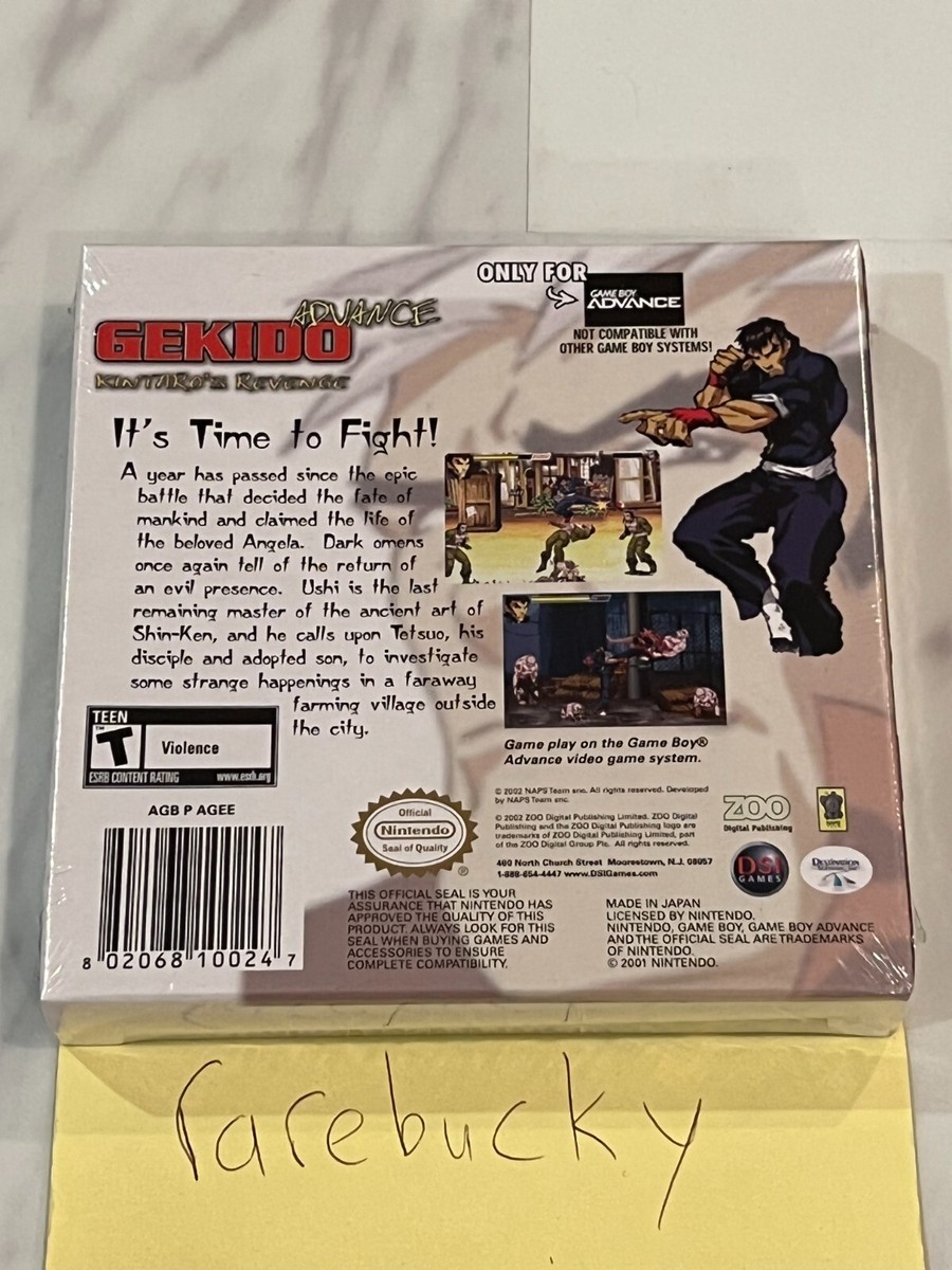 Gekido Advance【中古美品・GBA北米版】 Gekido Advance: Kintaro's Revenge【中古美品・GBA北米版