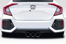 16-21 For Honda Civic 4DR RBT Duraflex Wide Body Rear Body Kit Bumper 117586