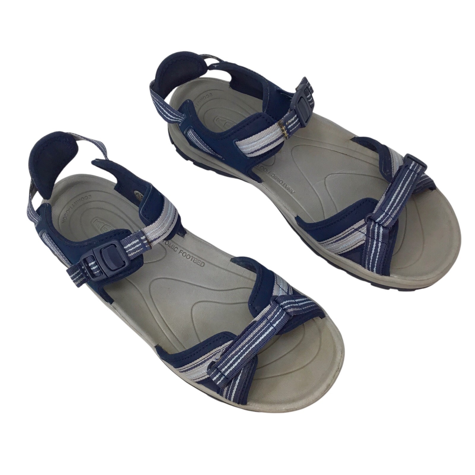 Sandali Keen Terradora II taglia 9 5 blu impermeabili con cinturino da trekking 1022449