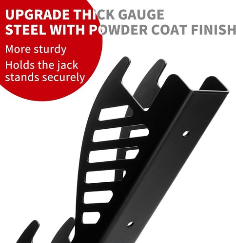 Racewill Jack Stand Wall Mount Organizer : Jack Stands Holder Storage Rack Mount - Picture 4 of 8