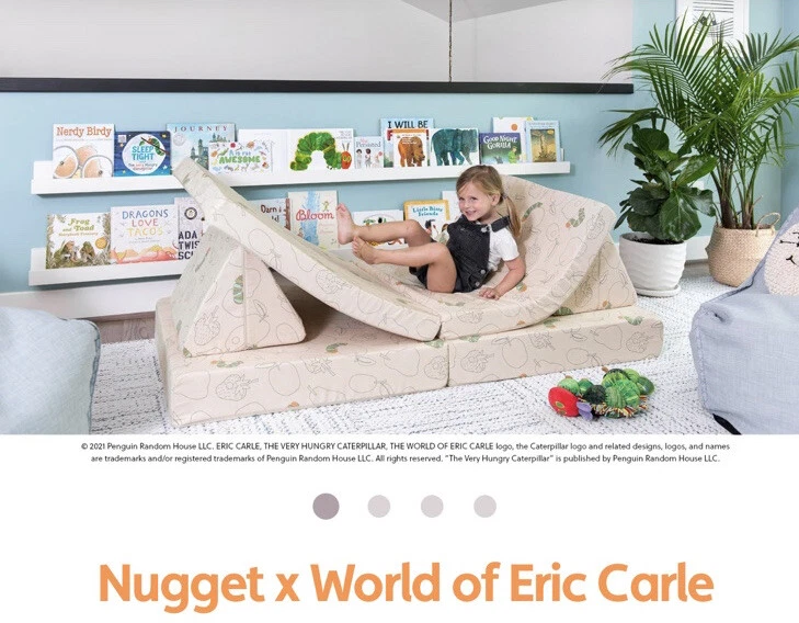 Juego de fundas The Nugget Couch X Hungry Caterpillar Eric Carl’s ¡NUEVO!! Foto 4 de 4