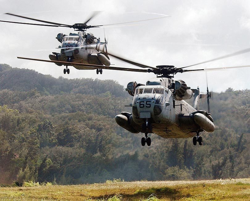 CH-53 CH-53D SEA STALLION HELICOPTERS 8x10 GLOSSY PHOTO PRINT