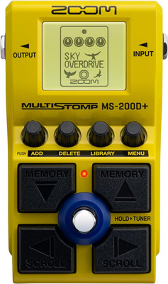 MS-200D+ Multistomp Guitar Effects Pedal with 200 Drives & Distortions, Effect C