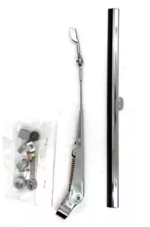 Juego de brazo y cuchillas limpiaparabrisas delantero para Chrysler 1940-1948 con paquete adaptador Foto 2 de 3