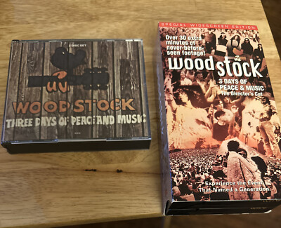 WOODSTOCK 99 VHS Metallica Korn! Disc One! 3 Days Of Peace