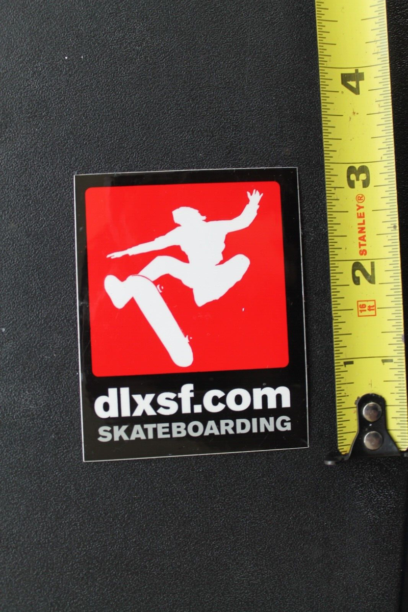 DLXSF Deluxe San Francisco Red OG Skateboards Z63B Vintage