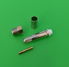 (1 PACK) FME Female Crimp Connector for RG58/...