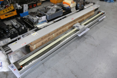 ALPHA Used BR200-BR1-2300 Linear Belt Actuator, Total Length 2700mm
