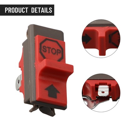 OnOff Kettensäge Motor Motor Kill Stop Schalter Leistungssteigerung und Sicherheit