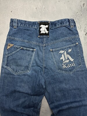 Rare Design Karl Kani Vintage 90s Rap Archive Jeans Wide Pants y2k