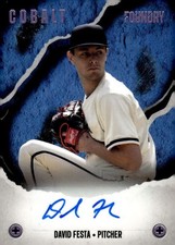 DAVID FESTA RC AUTO 2025 Pulse Foundry Autograph 2/10 Rookie Twins Cob ID:161416