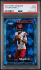 2024 TOPPS CHROME SAPPHIRE #201 JAYDEN DANIELS PSA 6