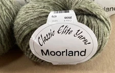 Classic Elite Moorland DK yarn, "Aberdeen" colorway, qty 9