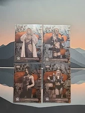 (4) 2025 Topps Chrome WWE Cactus Jack NIKKITA, KARMEN, JAZMYN & GIGI NXT SET 🔥