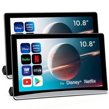 10.8" Android Car TV Headrest Monitor for Back Seat,Portable Rear Entertainme...